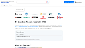 54 Gearbox Manufacturers in 2025 - Metoree - gearbox manufacturer