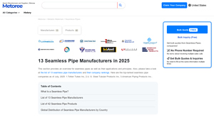 13 Seamless Pipe Manufacturers in 2025 - Metoree - stainless steel pipe manufacturer