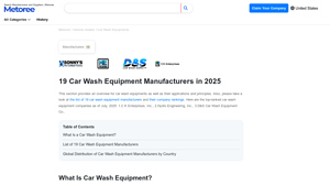 19 Car Wash Equipment Manufacturers in 2025 - Metoree - car wash manufacturer