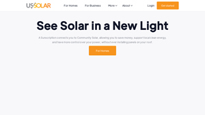 US Solar: Community Solar and Storage - solar electricity company