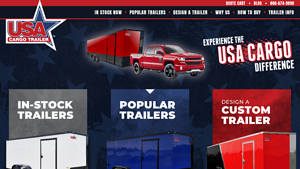 Enclosed Trailer Manufacturer & Dealer | USA Cargo Trailer - cargo trailer manufacturer