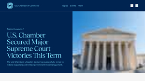 U.S. Chamber Secured Major Supreme Court Victories This Term - supreme chair company