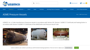 ASME Pressure Vessels, ASME Pressure Vessel Manufacturer - USEMCO - pressure vessel manufacturer