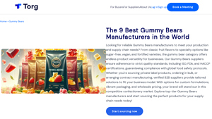 9 Best Gummy Bears Manufacturers | Private Label, Bulk, Custom - gummy bear manufacturer