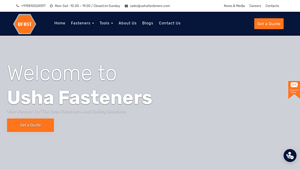 Usha Fasteners | Manufacturing Company Nut, Bolts, Washers in India - fastener manufacturer