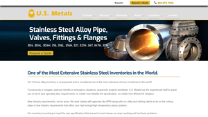 Industrial Stainless Steel Pipe, Valves, & Fittings | US Metals - ss pipe manufacturer