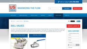 Full Port Ball Valves - Ball Valves | U.S. Valve Manufacturer - ball valve manufacturer