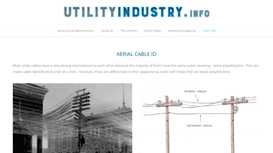 Aerial Cable ID - Utility Industry - aerial cable company