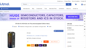 CR123A VS. RCR123A: Are They Interchangeable? [FAQ & Video] - cr123 bulk