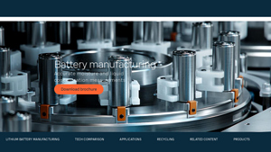 Battery manufacturing | Vaisala - battery factory