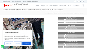 Top 10 Ball Valve Manufacturers List: Discover Best in the Business - ball valve manufacturer
