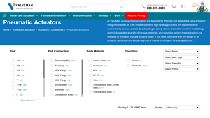 Pneumatic Actuators - ValveMan.com - pneumatic actuator factory