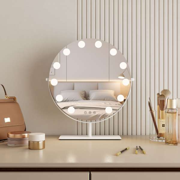 A relevant stock photo of vanity mirror manufacturer in a typical setting.