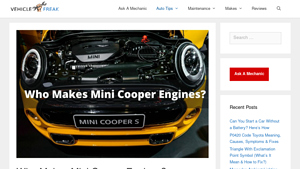Who Makes Mini Cooper Engines? - Vehicle Freak - mini cooper car manufacturer