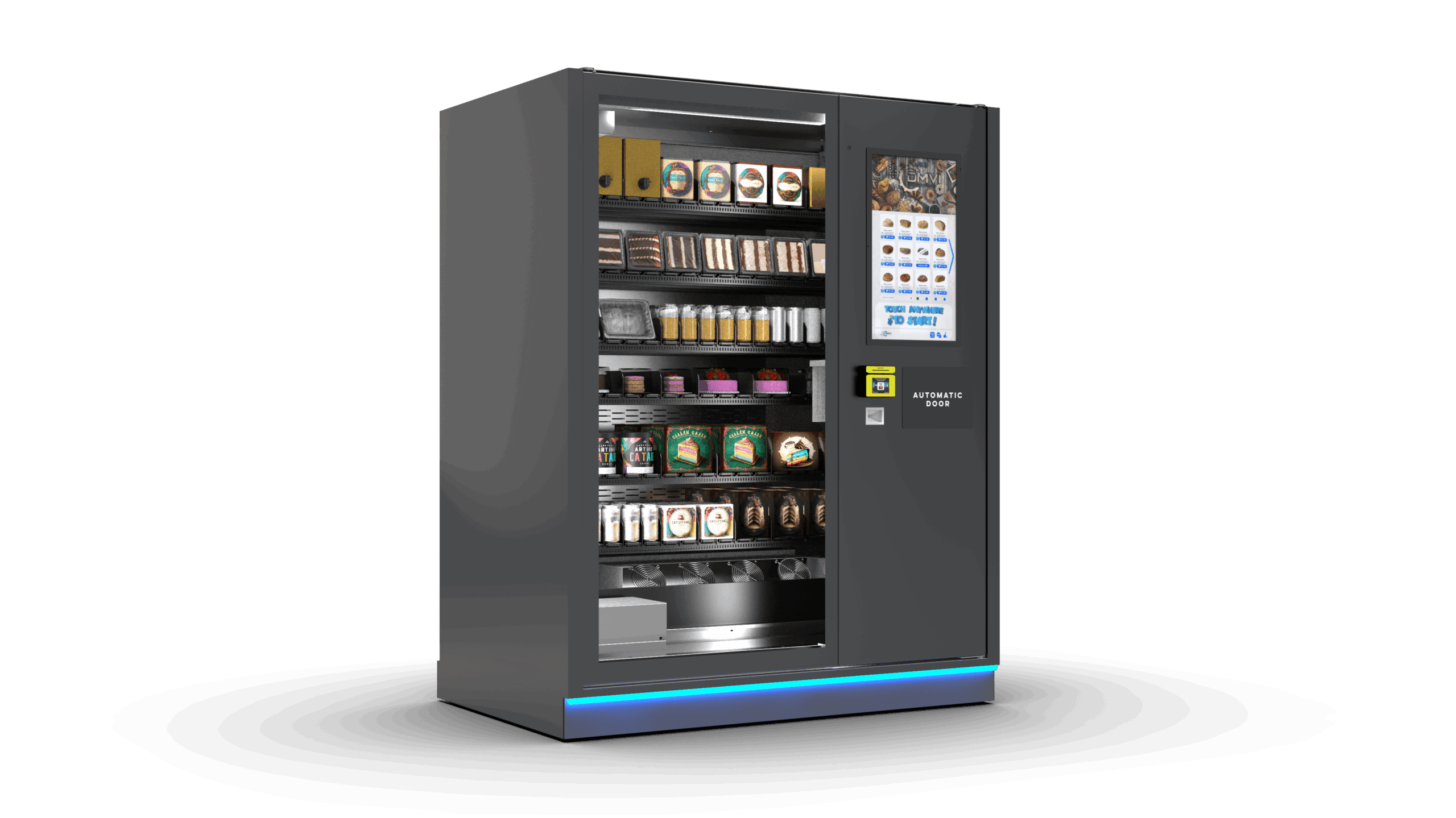 A relevant stock photo of vending machine custom in a typical setting.