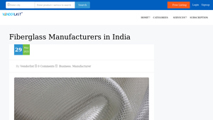 Fiberglass Manufacturers in India - fiberglass manufacturer