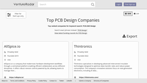 Top PCB Design companies - VentureRadar - pcb layout company