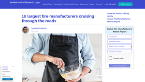 10 Largest Tire Manufacturers - Verified Market Research - largest tyre manufacturer in the world