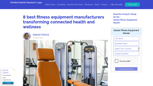 8 Best Fitness Equipment Manufacturers | Verified Market Research - gym machine manufacturer