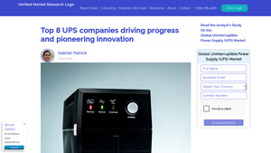 Top 8 UPS companies driving progress and pioneering innovation - ups systems manufacturer