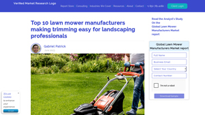 Top 10 lawn mower manufacturers | Verified Market Research - lawn mower manufacturer
