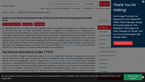 What is the Difference between TSO and PMA Parts? - Veritable Aviation - faa parts manufacturer approval