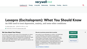 Lexapro (Escitalopram): Uses, Side Effects, Precautions - lexapro manufacturer