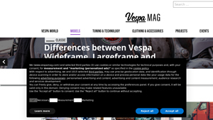 Models - VESPA MAG - is piaggio of vespa manufacturer