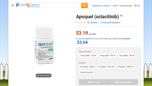 Apoquel - Itching and Skin Inflammation in Dogs | VetRxDirect - apoquel manufacturer