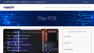Flex PCB Manufacturer - China Flexible PCB Supplier | Viasion - flex pcb manufacturer