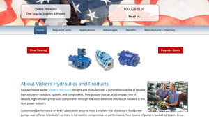 Vickers Hydraulics Products - One stop for supplies and repairs - best hydraulic auger manufacturer usa