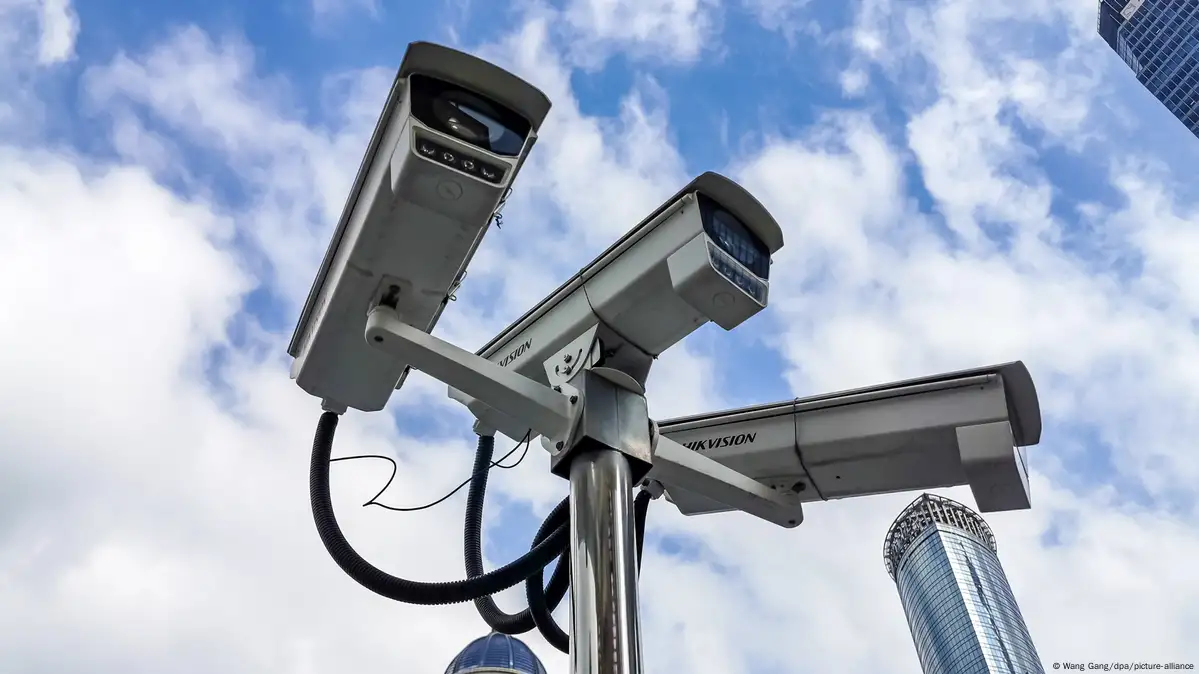 A relevant stock photo of video surveillance china in a typical setting.