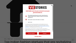Top Indian fashion startups that are revitalizing the Indian fashion market - clothing manufacturer startup in india