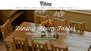 Rustic Furniture Store | Viking Log Furniture | St Joseph, MN - rustic furniture company