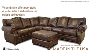 Home ‹‹ Vintage Leather Furniture Manufacturing - leather furniture factory
