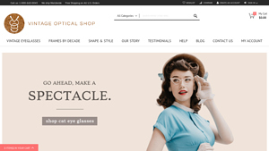 The Vintage Optical Shop - vintage glasses company