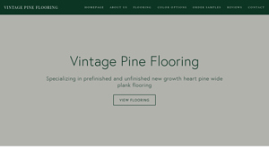Vintage Pine Flooring - pine flooring company