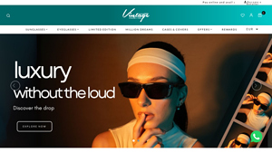Vintage - Premium Sunglasses and Optical Frames for Men & Women - vintage glasses company