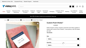 Custom Post-It Notes, Personalized Sticky Notes | VistaPrint - personalized sticky notes bulk