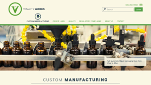 Custom Manufacturing | Botanical Supplements | Vitality Works - herbal supplement manufacturer