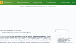 The 10 Best Vitamin Brands to Trust in 2025 - best vitamin manufacturer