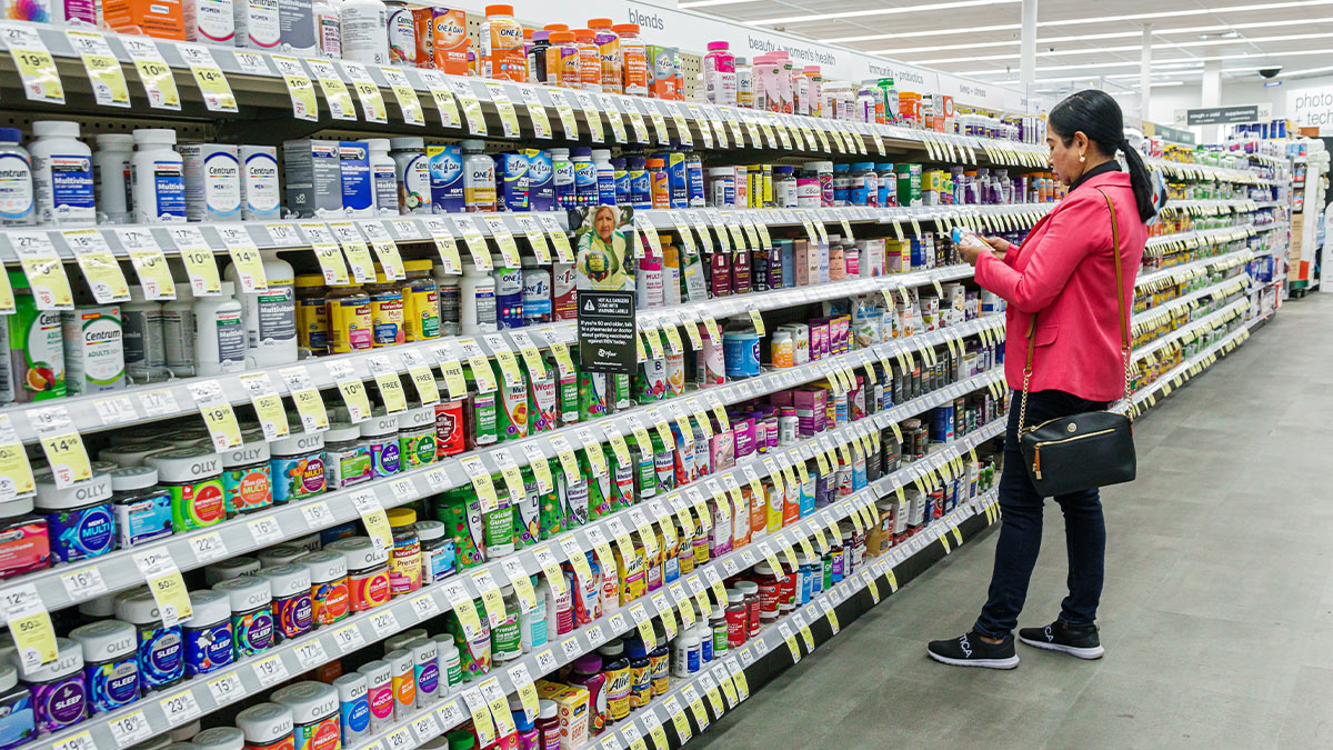 A relevant stock photo of vitamins china in a typical setting.