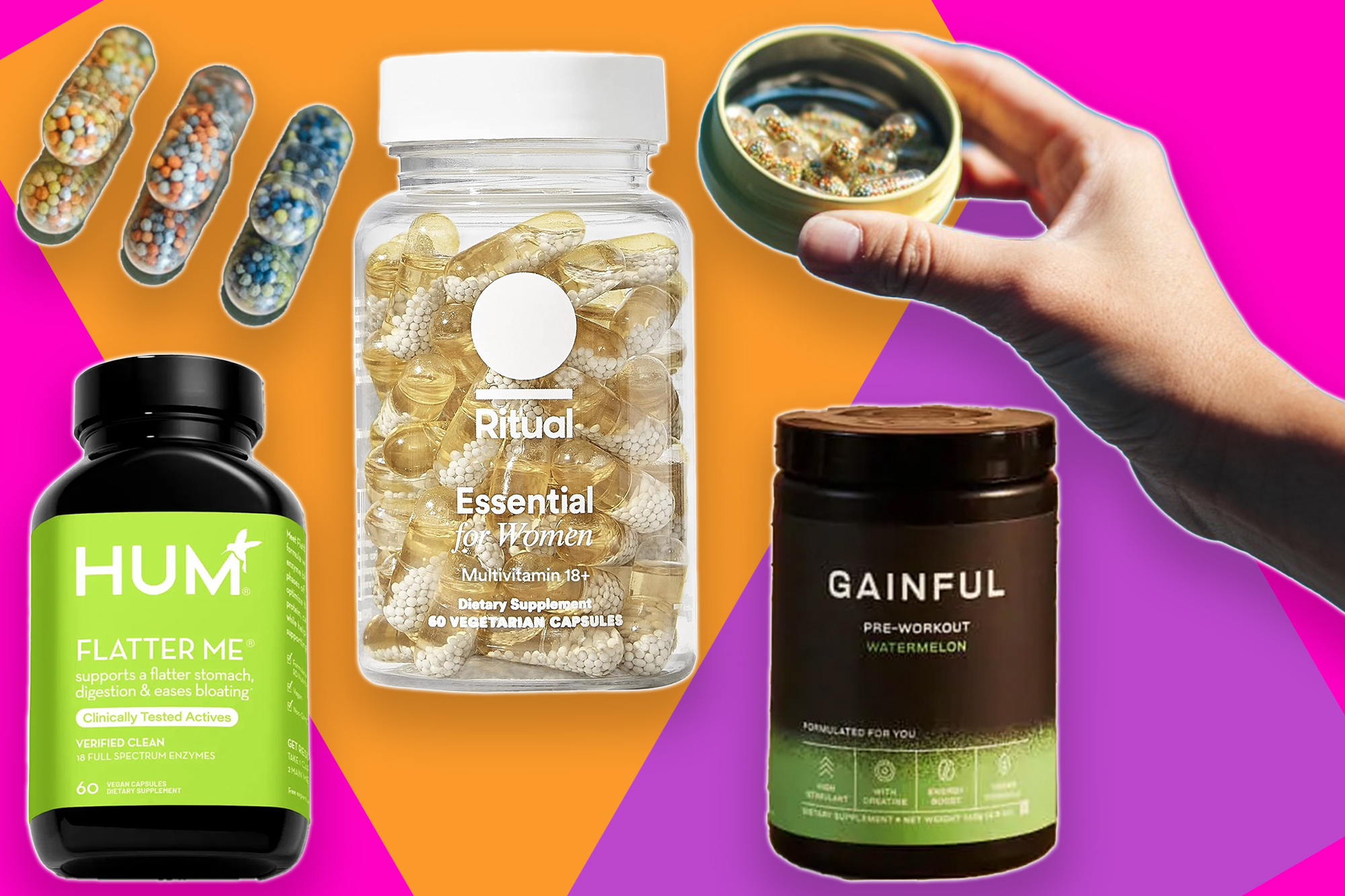 A relevant stock photo of vitamins custom in a typical setting.