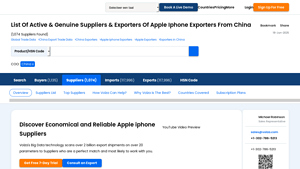 Apple Iphone Suppliers from China - Volza - iphone manufacturer price