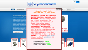 Vybronics: Vibration Motors | Coin SMD LRA ERM Linear Resonant ... - vibration motor factory