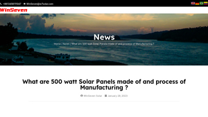 What are 500 watt Solar Panels made of and process of Manufacturing - 500w solar panel factory