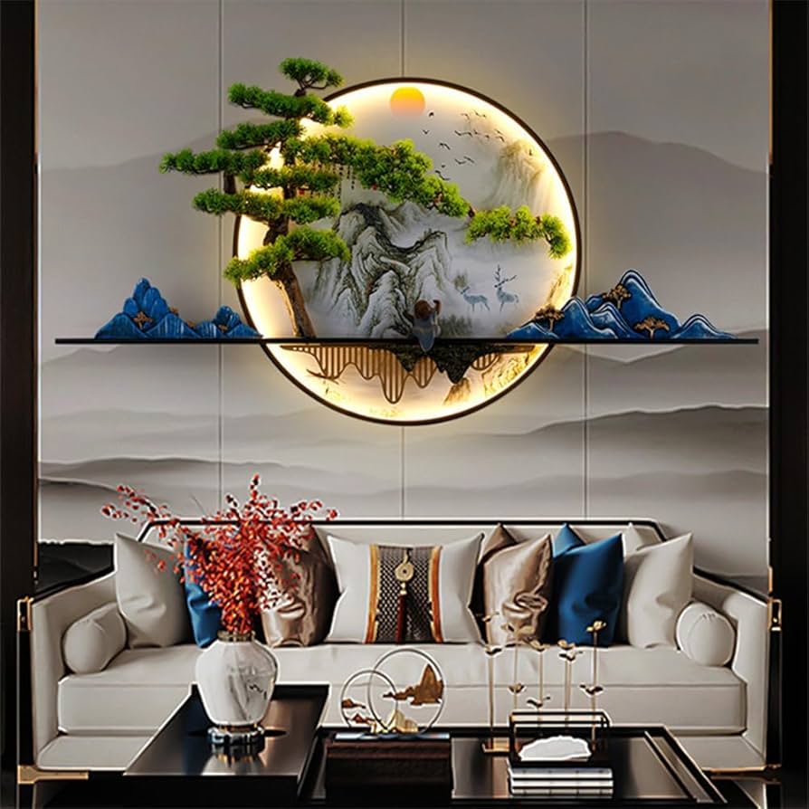 A relevant stock photo of wall lamp china in a typical setting.