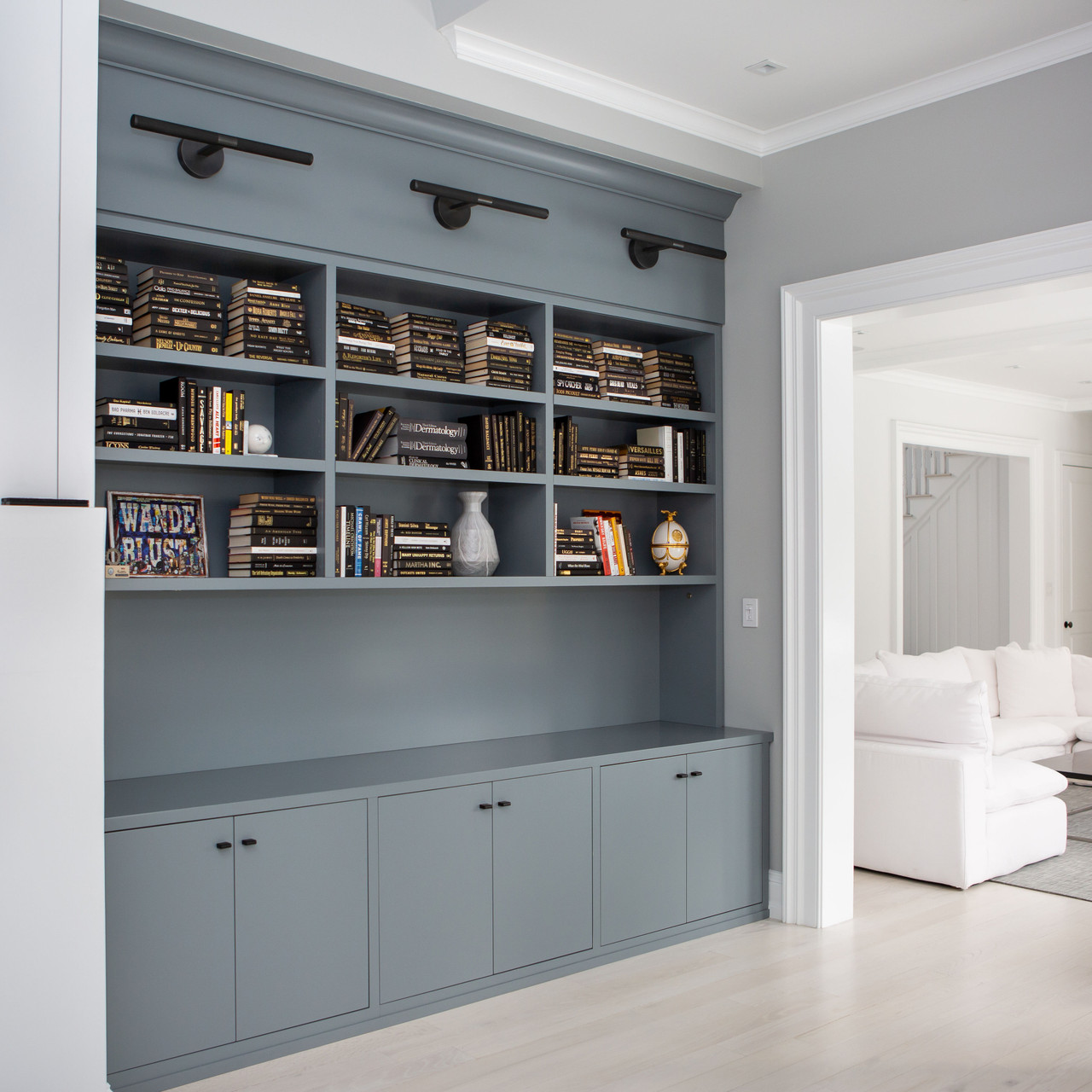 A relevant stock photo of wall unit custom in a typical setting.