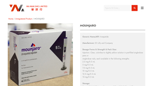 MOUNJARO - Wa Man (HK) Limited 華民行(香港)有限公司 - WMHK Group - mounjaro tirzepatide manufacturer
