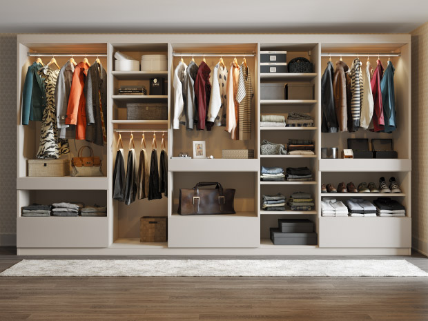 A relevant stock photo of wardrobe custom in a typical setting.